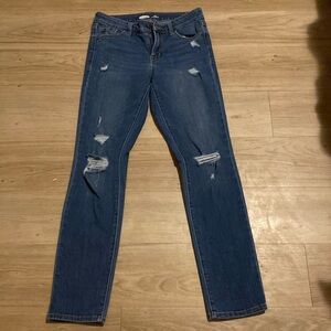 Dark blue old navy jeans rarely worn brand new condition size 0